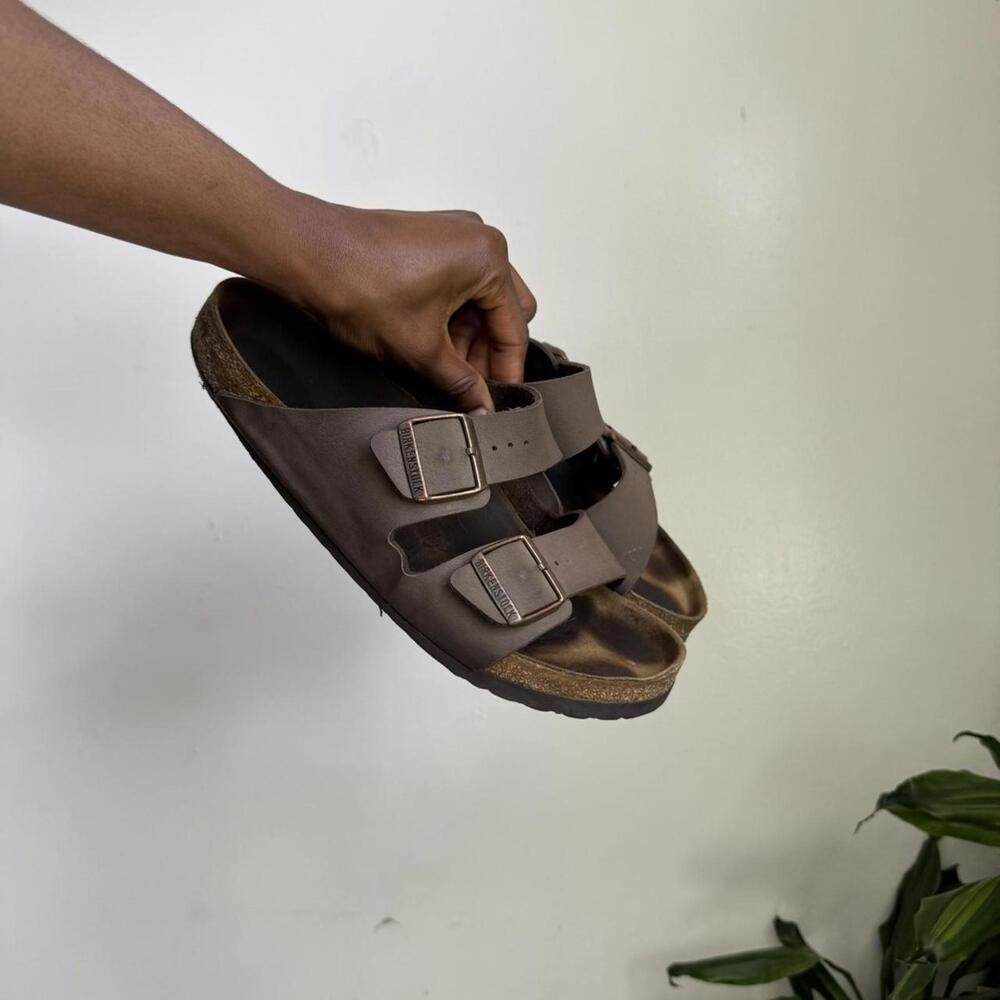 Brown women Birkenstock‎ sandals Size 42/10.5 - Picture 4 of 8